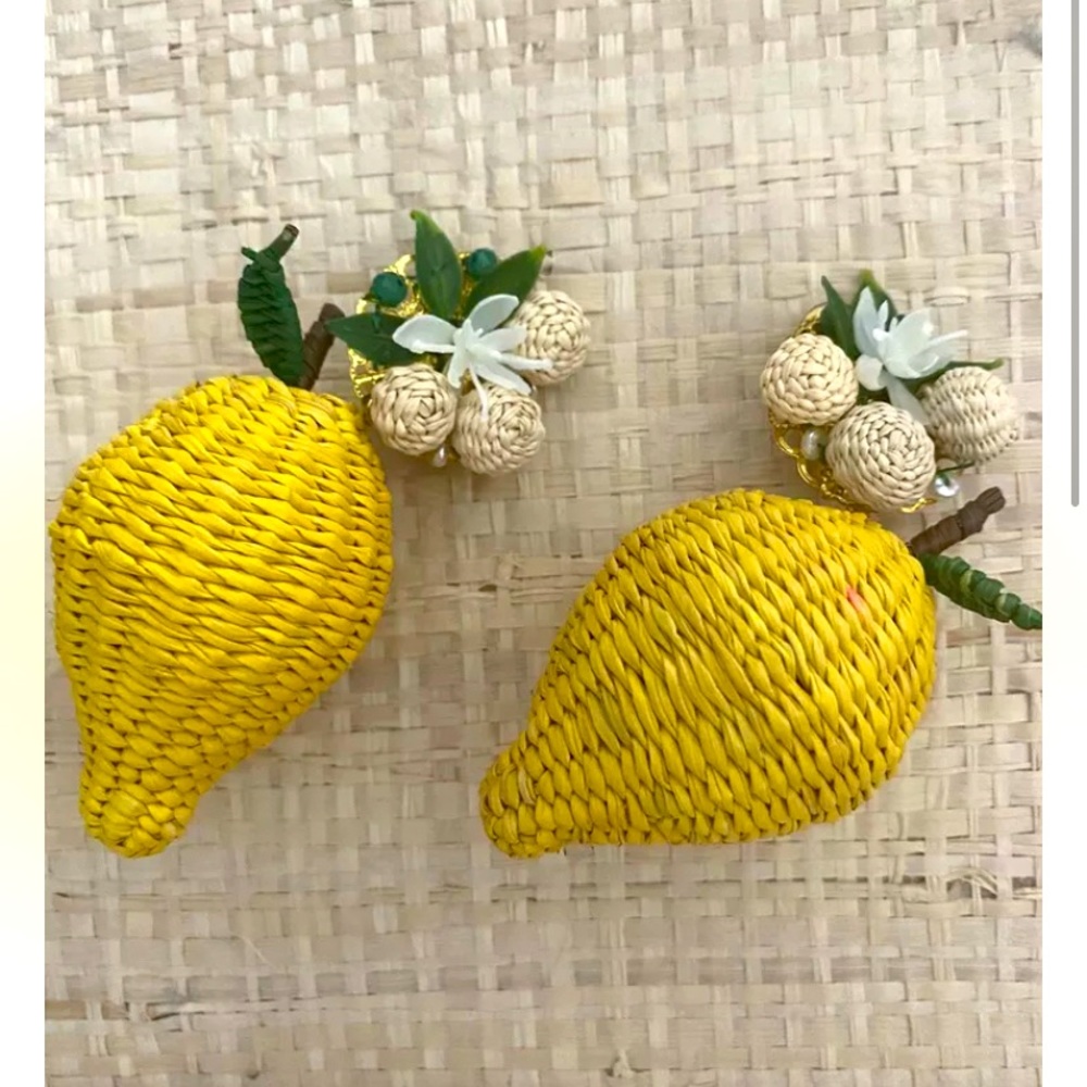Mercedes Salazar Lemon Earrings